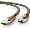 Csl - 5m premium hdmi kabelis 2.0b uhd 4k - didelis greitis su ethernet - hdmi 2.0b 2.0a 2.0 1.4a - 4k ultra hd 2160p full hd 1080p - trigubai ekranuotas kabelis - 3d arc cec - vario dizainas