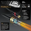 Csl 8k Hdmi 2.1 kabelis, 5m - 8k@120hz, 4k@240hz, 48gbps