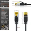 Csl Cat.8 tinklo kabelis 5m, 40 Gbit/s, juodas, atsparus dilimui