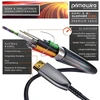 Csl - hdmi 2.0 b šviesolaidinis kabelis 25 m - 4k 60hz su hdr - optinis hdmi šviesolaidinis kabelis - 3d - arc - cec - hdcp 2.2 - yuv 4 x 4 x 4 - didelės spartos hdmi kabelis - šviesolaidinis kabelis - aliuminis