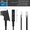 Csl Interneto Kabelis: Tae-f į Rj45, 1m, Juodas