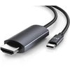 Csl - usb c į hdmi kabelis 4k 60hz - 1m - hdtv 4k kabelis - hdr - usb type c į hdmi 2.0