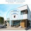 Ctronics 2.5k 4mp 6x Hibridinis Priartinimas Lauko Stebėjimo Kamera Wifi 2.4/5ghz, Ip Lauko Kamera su Automatiniu Priartinimo Sekimu, Dvigubas Objektyvas, Žmonių Aptikimas 355° 90° Spalvotas Naktinis Matymas Dvipusis Garsas Pc