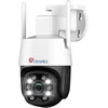 Ctronics 3g/4g Lte lauko stebėjimo kamera su sim kortele Ptz Ip kamera lauko 355°/90° pasukama asmens aptikimas ir automatinis sekimas spalvotas naktinis matymas 2 krypčių garsas Tf kortelės lizdas Ip66