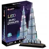 CubicFun Cubic Fun 3d dėlionė Burj Khalifa Šviečianti Pramoga vaikams