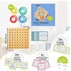 Cubidi® Medinis Geoboard: Kūrybiškas Montessori žaislas vaikams nuo 3 metų