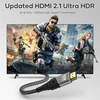 Cuszwee hdmi kabelis, hdmi 2.1 ultra kabelis 48 gbps didelės spartos 8k @ 60hz 4k @ 120hz 7680p earc hdcp 2.2 & 2.3 dts:x dinaminis hdr dolby atmos suderinamas su ps5/4/3, hdtv, ethernet, XBOX series x/s, pc