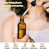 Cutiolly Pipetės Buteliukas, 6 Vienetai 30 ml Pipetės Buteliukai Stikliniai, Rudo Stiklo Buteliukai, Vaistininko Buteliukai, Pipetės Stiklinis Buteliukas, Rudo Stiklo Buteliukai, Kvepalų Buteliukas Su Lašintuvu, Mini Pipetės Buteliukas