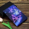 Cxtcase dėklas, skirtas Lenovo Tab M10 Plus 3rd Gen (2022) 10.6 colių planšetiniam kompiuteriui, Pu odos apsauginis išmanusis dėklas, stovo funkcija, plonas apsauginis dėklas, skirtas Lenovo Tab M10 Plus 3rd Gen, violetinis drugelis