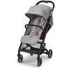 Cybex Gold Beezy vežimėlis su vieno patraukimo diržais, nuo gimimo iki maždaug 4 metų (maks. 22 kg), kompaktiškas ir ergonomiškas, Lava Pilkas