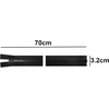 Cyclingcolors 2 x užtrauktukai nr. 5 70 cm su įpuršktais plastikiniais dantukais poliesteris atsegamas tinklelio traukiklis slankiklis užtrauktukas drabužių siuvimo striukėms galanterija eglės