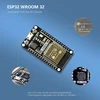 Cyconncet Esp32 Wroom 32 kūrimo plokštė, universalus Wifi + Bluetooth + Bluetooth Le Mcu modulis, Ble 4.2 Br/edr, dviejų branduolių mikrovaldiklio procesorius 80-240 Mhz, su Freertos ir Lwip