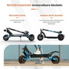 D8l 10 x 2.5 atsarginės vidinės padangos su 90 laipsnių ventiliu, skirtos Nanrobot D4 Plus D6+ Gotrax Gmax Ultra Mantis 10 Pro Se Kugoo M4 Zero 10x Vset Scooter, 2 vnt.
