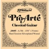 D'addario J4605 Pro-arte nailoninė klasikinė gitaros stygų komplekto atskira penktoji styga, hard tension