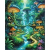 Daisen Art Peizažas tapyba pagal skaičius suaugusiems, tapyba pagal skaičius suaugusiems, vaikams, pradedantiesiems, lengva ant drobės, tapyba pagal skaičius su dažais ir teptukais, peizažas, 40 x 50 cm