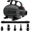 Dajasd elektrinis oro siurblys, 600 W sup elektrinis siurblys, elektrinis siurblys su 5 antgaliais, oro čiužinys pripučiamas, gimnastikos kilimėlis, plaukimo ratai, valtys, pripučiamas baseinas, sup lenta