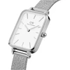 Daniel Wellington Quadro laikrodis, rožinio aukso spalvos nerūdijantis plienas (316l)