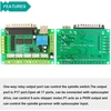 Daokai cnc breakout plokštė 5 ašių cnc žingsninio variklio sąsajos plokštė breakout board mach3 su xh2.54 4p kabeliu dvigubas usb kabelis db25 vyriškas-moteriškas kabelis
