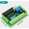 Daokai cnc breakout plokštė 5 ašių cnc žingsninio variklio sąsajos plokštė breakout board mach3 su xh2.54 4p kabeliu dvigubas usb kabelis db25 vyriškas-moteriškas kabelis