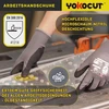 Darbo pirštinės mechanikams, elektrikams, surinkimo pirštinės, dirbtuvėms, sodo pirštinės, automobilių pirštinės, su neslystančia ir jutiklinio ekrano funkcija, 6 poros nitrilinių apsauginių pirštinių vyrams (dydis 9/l)
