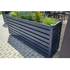 Daržovių lysvė 6 lygių anthracite 100x50x60 cm prieskoninių žolelių dėžė