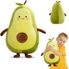 Dasiautoem avokado pliušinis žaislas, 35 cm minkštas žaislas, avokado pagalvėlė, dovana vaikams, kimštas pliušinis pagalvėlės žaislas, sofos atlošo pagalvėlė, minkšta pagalvėlė automobiliui, sofai, miegamajam, svetainei