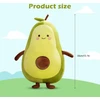 Dasiautoem avokado pliušinis žaislas, 35 cm minkštas žaislas, avokado pagalvėlė, dovana vaikams, kimštas pliušinis pagalvėlės žaislas, sofos atlošo pagalvėlė, minkšta pagalvėlė automobiliui, sofai, miegamajam, svetainei
