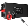 Datouboss gryno sinuso bangos galios keitiklis 2000 W / 4000 W 12 V į 230 V su 2 Eu lizdais, 2 Usb, 1 Qc3.0, 1 Type-c ir Lcd ekranu, įtampos keitiklis kemperiui, automobiliui