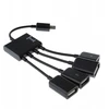 Daugiafunkcinis Usb Otg adapterio kabelis su 3x Usb2.0 1x Micro Usb