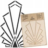 Daugkartinis trafaretas "art Deco" 21x30cm A4 "scrapbooking"
