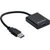 Dawris usb hdmi adapteris, usb 3.0/2.0 į hdmi adapteris televizoriui 1080p full hd kelių ekranų vaizdo garso keitiklis kelių monitorių keitiklis suderinamas su macos, window xp, window7, window8, window10