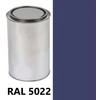 Dažai lakas ral 5022 granatų pusiau matinis 16-40% vinilo akrilas 1l