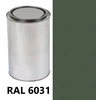 Dažai lakas ral 6031 žalia karinė giliai matinis 05-12% vinilo akrilas 1l
