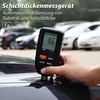 Dažų plėvelės storio matuoklis Rdinscos Automobilio dažų matuoklis Automobilio kėbulo dangos storio matuoklis 0-1300μm Lcd ekranas skirtas geležiai aliuminiui