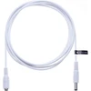Dc ilgintuvas su 2,1 mm / 5,5 mm jungtimi iš tėviškos į moterišką 2 m jungtis Cctv maitinimo kabelio adapteris, suderinamas su Cctv apsaugos kamera, Ip kamera, Dvr standalone, Led juosta, monitoriais (baltas)