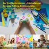 Deesospro 8 motyvų skylių rinkinys - skylių rinkinys, pagamintas iš abs ir cinko lydinio, skirtas "pasidaryk pats" amatams, scrapbooking'ui, dovanų kortelėms ir rankdarbių projektams su vaikais