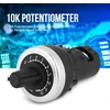 Default 10k potenciometras, skirtas montuoti į skydelį, Vsd Vfd kintamo greičio dažnio keitikliui