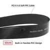 Default Adapteris Ngff M-key Nvme Male-female Pci-e 30cm Kampinis 90 Laipsnių
