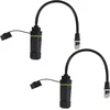 Default Rj45 Ip68 Vandeniui Atsparus Jungiklis Cat6 Ethernet Kabelio Jungtis