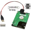 Default Usb 2.0 į Sata 15-pin maitinimo laidas 2.5" Hdd/ssd