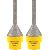 Deimantinis nuožulnos pjoviklis - 2 vnt. Highdril deimantinis įleidžiamas grąžtas, skirtas 6-25 mm (1/4"-1") skylių didinimui, formos pjovimui porceliano keramikos plytelėse, granite, marmure, kvarce