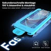 Deinodon 3d grūdintas stiklas, skirtas iphone xs max ekrano apsaugai, pilnas padengimas 9h, beveik nematomas stiklo ekrano apsauga, dvigubai sustiprintas, be burbuliukų (juodas)