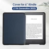 Dėklas 6 colių Kindle Paperwhite (11-os kartos), magnetinis įjungimo/išjungimo automatinis medžiaginis dėklas