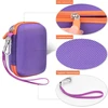 Kompiuterio kolonėlės Dėklas Jbl Go 4/3/2 Bluetooth garsiakalbiui – Nešiojamas, atsparus smūgiams, violetinis