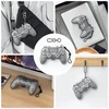 Dėklas ps4 valdikliui, apsauginis dėklas playstation 4 dualshock 4 belaidžiam valdikliui, ps4 nešiojamas kelioninis dėklas ps4 valdiklio laikymo krepšys, ps4 dulkių uždangalas žaidimų priedai (juodas)