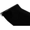 Dekoratyvinė juoda blizgi lipni plėvelė baldams, rulonas, plotis 90 cm