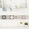 Dekoratyvinė lipni juosta Borgatella 195655 Borders Raudona 15 cm x 3 m