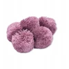 Dekoratyviniai purpuriniai virveliniai pomponai 60mm/5vnt 9752