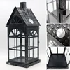 Dekovita metaliniai žibintai 2 vnt. 35 cm / 50 cm