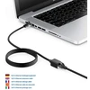 Deleycon 1 m Cat6 Patch kabelio ilgiklis Ethernet Lan tinklo kabeliui interneto kabelis - Rj45 kištukas į Rj45 lizdą S/ftp Pimf 250 Mhz varinis - juodas